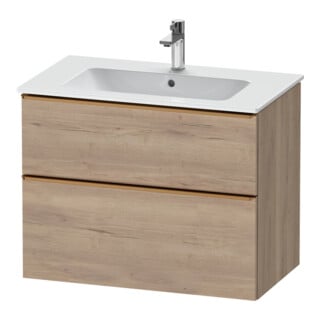 Duravit Waschtischunterschrank D-Neo 81x46,2cm, b geb/Ei ma, 1 Kast, 1 Ausz.