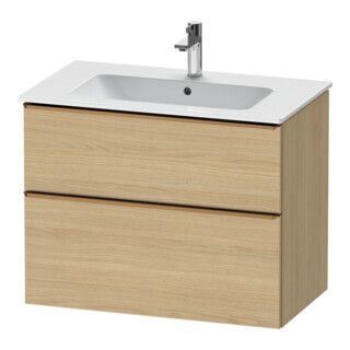 Duravit Waschtischunterschrank D-Neo 81x46,2cm, b geb/Ei N, 1 Kast, 1 Ausz.