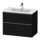 Duravit Waschtischunterschrank D-Neo 81x46,2cm, b geb/Ei s, 1 Kast, 1 Ausz.-1