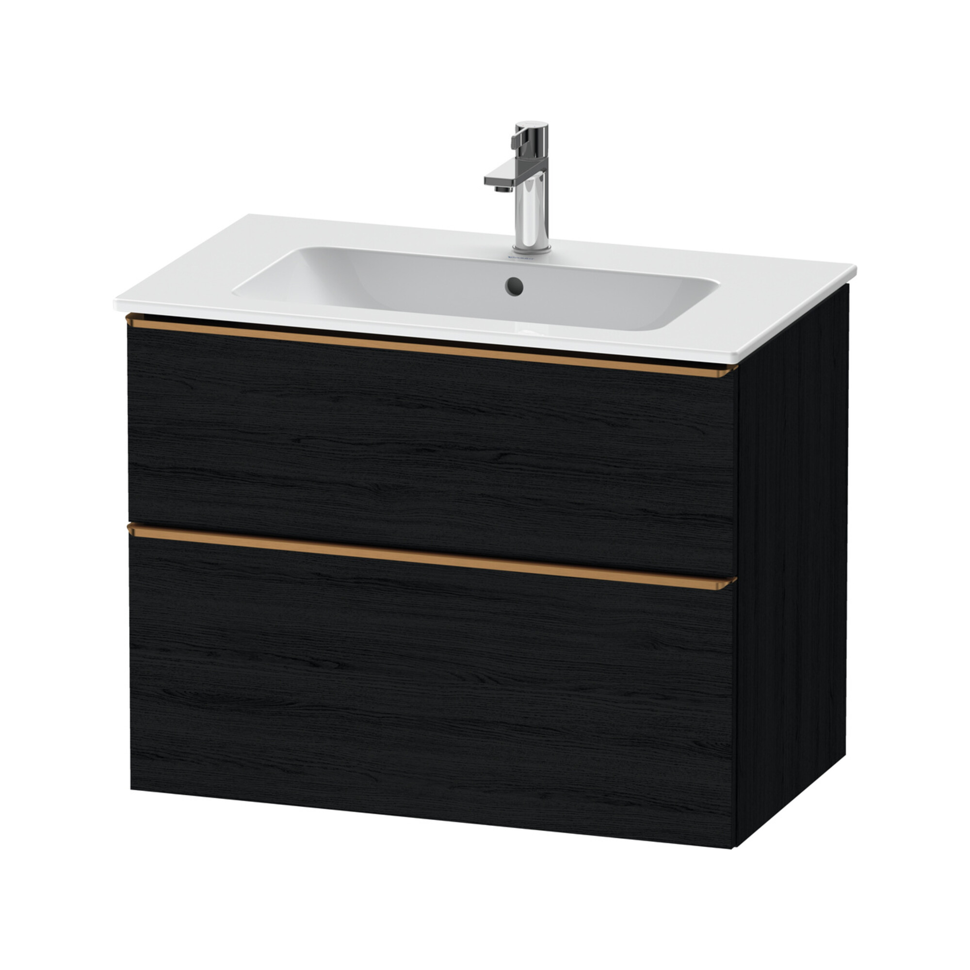 Duravit Waschtischunterschrank D-Neo 81x46,2cm, b geb/Ei s, 1 Kast, 1 Ausz.