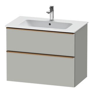 Duravit Waschtischunterschrank D-Neo 81x46,2cm, b geb/gr m, 1 Kast, 1 Ausz.