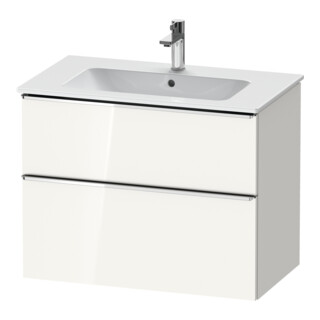 Duravit Waschtischunterschrank D-Neo 81x46,2cm, c/w hgl, 1 Schubk., 1 Ausz.
