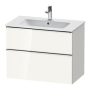 Duravit Waschtischunterschrank D-Neo 81x46,2cm, c/w hgl, 1 Schubk., 1 Ausz.
