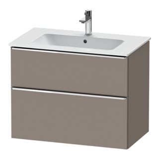 Duravit Waschtischunterschrank D-Neo 81x46,2cm, ch/Bas ma, 1 Schubk., 1 Ausz.