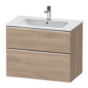 Duravit Waschtischunterschrank D-Neo 81x46,2cm, ch/Ei ma, 1 Schubk., 1 Ausz.