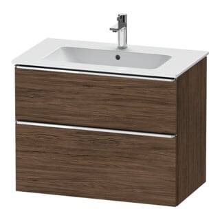 Duravit Waschtischunterschrank D-Neo 81x46,2cm, ch/nb d, 1 Schubk., 1 Ausz.