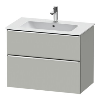 Duravit Waschtischunterschrank D-Neo 81x46,2cm, chr/Bet m, 1 Schubk., 1 Ausz.