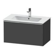 Duravit Waschtischunterschrank D-Neo 81x46,2cm, chr/Grap ma, 1 Ausz., wandhängend