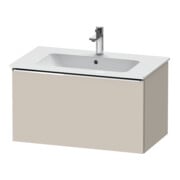 Duravit Waschtischunterschrank D-Neo 81x46,2cm, chr/Taup ma, 1 Ausz., wandhängend