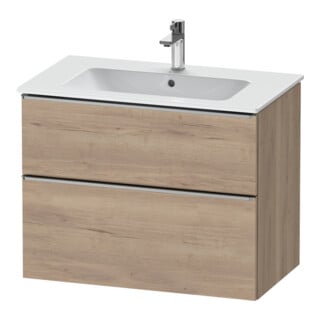 Duravit Waschtischunterschrank D-Neo 81x46,2cm, ES geb/Ei ma, 1 Kast, 1 Ausz.