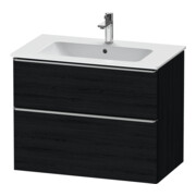 Duravit Waschtischunterschrank D-Neo 81x46,2cm, ES geb/Ei s, 1 Kast, 1 Ausz.