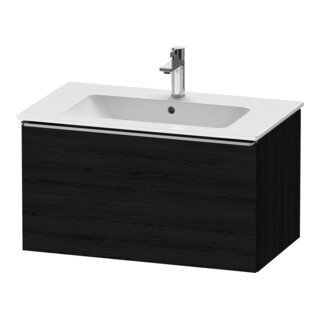 Duravit Waschtischunterschrank D-Neo 81x46,2cm, ES geb/Ei sw, 1 Ausz., wandhängend