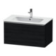 Duravit Waschtischunterschrank D-Neo 81x46,2cm, ES geb/Ei sw, 1 Ausz., wandhängend-1