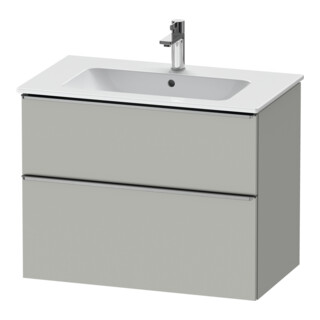 Duravit Waschtischunterschrank D-Neo 81x46,2cm, ES geb/gr m, 1 Kast, 1 Ausz.
