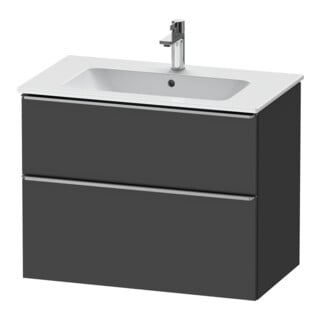 Duravit Waschtischunterschrank D-Neo 81x46,2cm, ES geb/Gra m, 1 Kast, 1 Ausz.