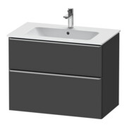 Duravit Waschtischunterschrank D-Neo 81x46,2cm, ES geb/Gra m, 1 Kast, 1 Ausz.