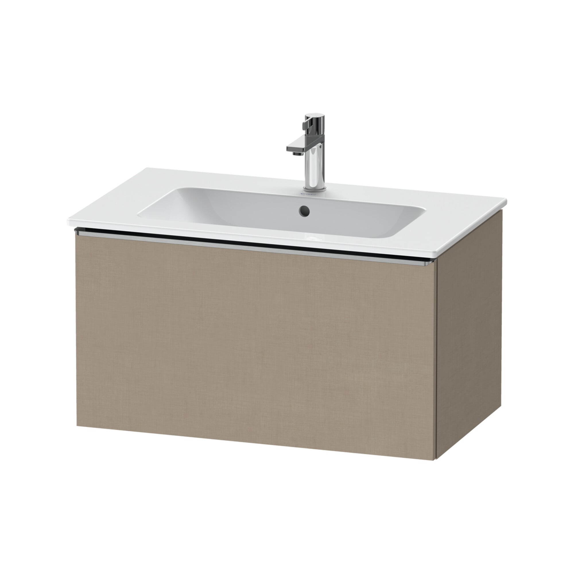 Duravit Waschtischunterschrank D-Neo 81x46,2cm, ES geb/Leinen, 1 Ausz., wandhängend