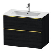 Duravit Waschtischunterschrank D-Neo 81x46,2cm, g pol/Ei s, 1 Kast, 1 Ausz.