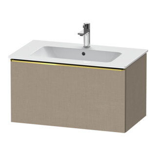 Duravit Waschtischunterschrank D-Neo 81x46,2cm, g pol/Leinen, 1 Ausz., wandhängend