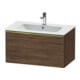 Duravit Waschtischunterschrank D-Neo 81x46,2cm, g pol/Nu dkl., 1 Ausz., wandhängend-1