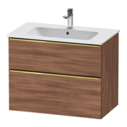 Duravit Waschtischunterschrank D-Neo 81x46,2cm, g pol/Nu N, 1 Kast, 1 Ausz.