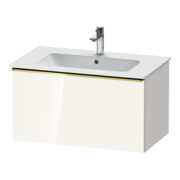 Duravit Waschtischunterschrank D-Neo 81x46,2cm, g pol/w hgl, 1 Ausz., wandhängend