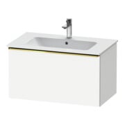 Duravit Waschtischunterschrank D-Neo 81x46,2cm, g pol/weiß ma, 1 Ausz., wandhängend