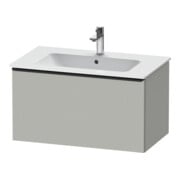 Duravit Waschtischunterschrank D-Neo 81x46,2cm, sw/gr ma, 1 Ausz., wandhängend