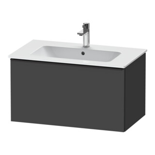 Duravit Waschtischunterschrank D-Neo 81x46,2cm, sw/Grap ma, 1 Ausz., wandhängend