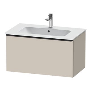 Duravit Waschtischunterschrank D-Neo 81x46,2cm, sw/Taup ma, 1 Ausz., wandhängend