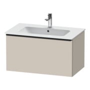 Duravit Waschtischunterschrank D-Neo 81x46,2cm, sw/Taup ma, 1 Ausz., wandhängend