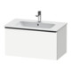 Duravit Waschtischunterschrank D-Neo 81x46,2cm, sw/w ma, 1 Ausz., wandhängend-1