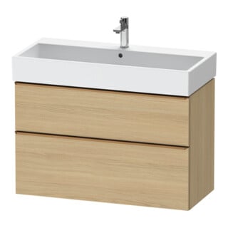 Duravit Waschtischunterschrank D-Neo 98,4x44,2cm, b geb/Ei N, 1 Kast, 1 Ausz.