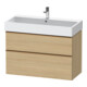Duravit Waschtischunterschrank D-Neo 98,4x44,2cm, b geb/Ei N, 1 Kast, 1 Ausz.-1