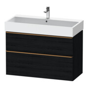 Duravit Waschtischunterschrank D-Neo 98,4x44,2cm, b geb/Ei s, 1 Kast, 1 Ausz.