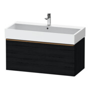 Duravit Waschtischunterschrank D-Neo 98,4x44,2cm, b geb/Ei sw, 1 Ausz., wandhängend-1