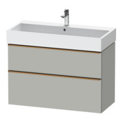 Duravit Waschtischunterschrank D-Neo 98,4x44,2cm, b geb/gr m, 1 Kast, 1 Ausz.
