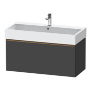 Duravit Waschtischunterschrank D-Neo 98,4x44,2cm, b geb/Gra m, 1 Ausz., wandhängend