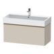 Duravit Waschtischunterschrank D-Neo 98,4x44,2cm, b geb/Ta ma, 1 Ausz., wandhängend-1