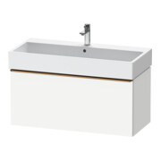 Duravit Waschtischunterschrank D-Neo 98,4x44,2cm, b geb/we ma, 1 Ausz., wandhängend