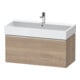 Duravit Waschtischunterschrank D-Neo 98,4x44,2cm, ch/Ei marm., 1 Ausz., wandhängend-1