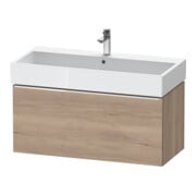 Duravit Waschtischunterschrank D-Neo 98,4x44,2cm, ch/Ei marm., 1 Ausz., wandhängend
