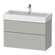 Duravit Waschtischunterschrank D-Neo 98,4x44,2cm, chr/Bet m, 1 Kast, 1 Ausz.-1