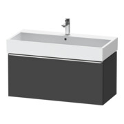 Duravit Waschtischunterschrank D-Neo 98,4x44,2cm, chr/Grap ma, 1 Ausz., wandhängend
