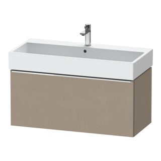 Duravit Waschtischunterschrank D-Neo 98,4x44,2cm, chr/Leinen, 1 Ausz., wandhängend
