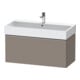 Duravit Waschtischunterschrank D-Neo 98,4x44,2cm, ES geb/Bas m, 1 A, wandhängend-1