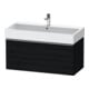 Duravit Waschtischunterschrank D-Neo 98,4x44,2cm, ES geb/Ei s, 1 Ausz., wandhängend-1