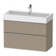 Duravit Waschtischunterschrank D-Neo 98,4x44,2cm, ES geb/Lei, 1 Kast, 1 Ausz.-1
