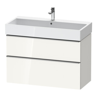 Duravit Waschtischunterschrank D-Neo 98,4x44,2cm, ES geb/w g, 1 Kast, 1 Ausz.