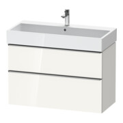 Duravit Waschtischunterschrank D-Neo 98,4x44,2cm, ES geb/w g, 1 Kast, 1 Ausz.-1
